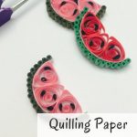 Crafts With Quilling Paper Quilling Paper Watermelon For Summer Crafts Thepaperycraftery 683x1024 crafts with quilling paper |getfuncraft.com