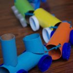 Crafts With Toilet Paper Rolls Toilet Paper Roll Craft Train crafts with toilet paper rolls |getfuncraft.com