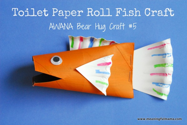 Crafts With Toilet Paper Rolls Toilet Paper Roll Fish crafts with toilet paper rolls |getfuncraft.com