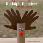 Crafts With Toilet Paper Rolls Toilet Paper Roll Rudolph Red Nosed Reindeer2 crafts with toilet paper rolls |getfuncraft.com