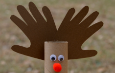 Crafts With Toilet Paper Rolls Toilet Paper Roll Rudolph Red Nosed Reindeer2 crafts with toilet paper rolls |getfuncraft.com