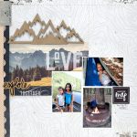 Create Your Own Unique Vacation Scrapbook Layouts 2 Page Camping Scrapbook Layout Creative Embellishments