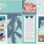 Create Your Own Unique Vacation Scrapbook Layouts Vacation Scrapbook Album Inspiration Make It From Your Heart