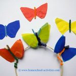Crepe Paper Crafts For Kids Butterfly Crafts 111 crepe paper crafts for kids|getfuncraft.com