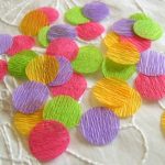 Crepe Paper Crafts For Kids Crepe Paper Confetti crepe paper crafts for kids|getfuncraft.com