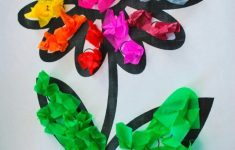 Crepe Paper Crafts For Kids Flower Art1 751x1024 crepe paper crafts for kids|getfuncraft.com