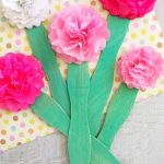 Crepe Paper Crafts For Kids Tissue Paper Flower Craft For Kids To Make crepe paper crafts for kids|getfuncraft.com