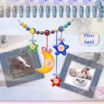 Cute Scrapbook Ideas Using Watercolor You Can Easily Make Cute Scrapbook Ideas For Babies And Kids Youtube