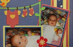 Cutest DIY Scrapbook Ideas for Baby Ba Scrapbook Album 1 Me And My Cricut