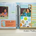 Cutest DIY Scrapbook Ideas for Baby Katies Nesting Spot Ba Boy Scrapbook Pages Mixing Page Sizes