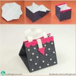 Decorative Paper Bags Craft Accessorized Black And Pink Paper Bag Decoration decorative paper bags craft|getfuncraft.com