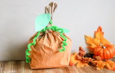 Decorative Paper Bags Craft Pumpkin Paper Bag Craft Sample 3 1 1 1 decorative paper bags craft|getfuncraft.com