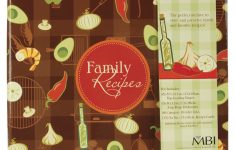 Designing the Scrapbook Recipe Pages Family Recipes 3 Ring Scrapbook Kit 5x7 Recipe Cards Walmart