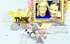 DIY Easy Sister Scrapbook Ideas Little Nugget Creations Its A Sister Thing Create Magazine