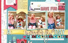 Do Some Fun Things with American Crafts Scrapbooking American Crafts Shimelles Sparkle City A Delightful Wonderful