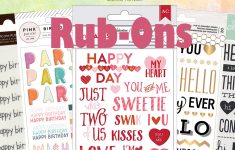 Do Some Fun Things with American Crafts Scrapbooking Qoo10 Rub Ons Transfer Stationery Supplies
