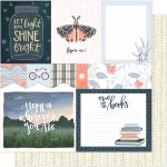 Do Some Fun Things with American Crafts Scrapbooking Twilight 12x12 Cardstock Field Notes 1canoe2 American Crafts