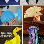 Duck Paper Plate Craft 22 Paper Plate Animals A duck paper plate craft|getfuncraft.com