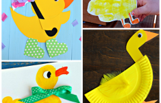 Duck Paper Plate Craft Cute Duck Crafts For Kids duck paper plate craft|getfuncraft.com