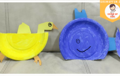 Duck Paper Plate Craft Paper Duck Whale For Posting duck paper plate craft|getfuncraft.com