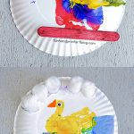 Duck Paper Plate Craft Paper Plate Handprint Craft Ideas duck paper plate craft|getfuncraft.com