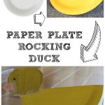 Duck Paper Plate Craft Paperplateduck duck paper plate craft|getfuncraft.com