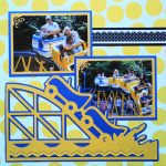 Easy Crafts and Scrapbook Ideas for Kids Everyday Life Scrapbook 23 Amusement Park Me And My Cricut