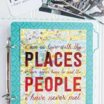Easy Crafts and Scrapbook Ideas for Kids Travel Scrapbooking Ideas Free Printable Travel Quotes