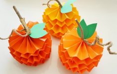 Easy Fall Paper Craft Ideas Your Kids Can Make 25 Easy Diy Paper Pumpkin Craft Ideas
