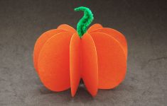Easy Fall Paper Craft Ideas Your Kids Can Make 3d Paper Pumpkin Kids Crafts Fun Craft Ideas