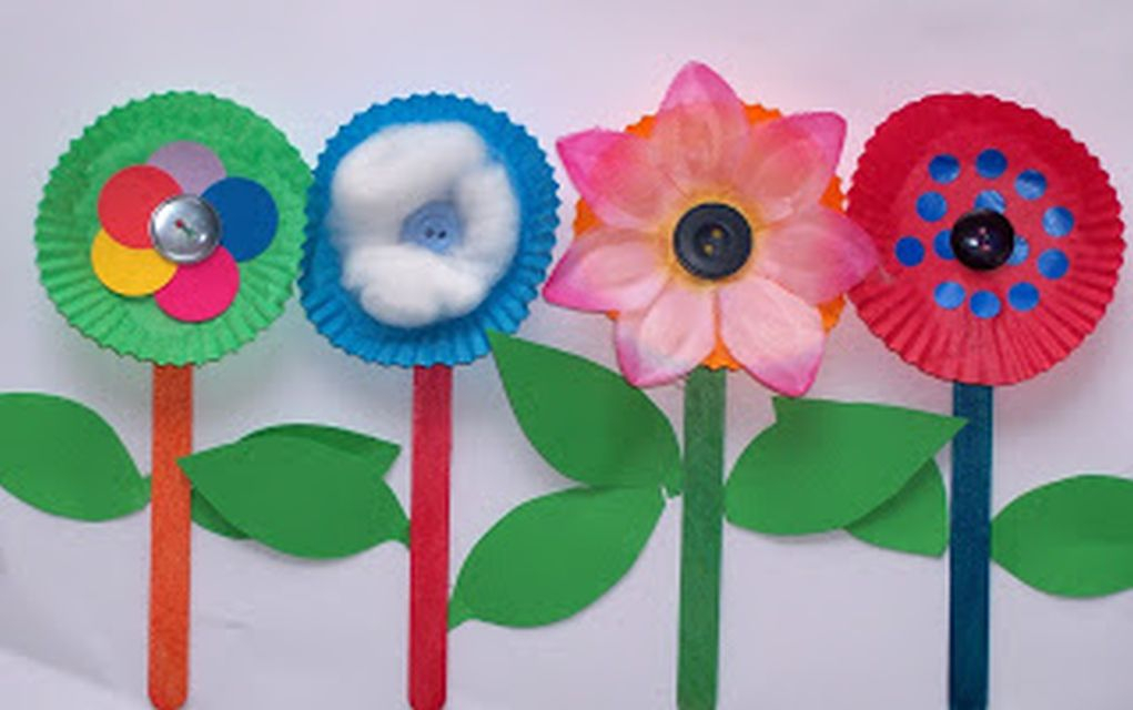 Easy Paper Craft Ideas For Kids That You Want To Make 15 Easy Paper Flowers Crafts For Toddlers Preschoolers And