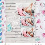 Easy Tips for Catchy Scrapbook Tittles A Quick Scrapbook Page With Title Die And Butterflies Stamp Set