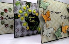 Easy Tips for Catchy Scrapbook Tittles How To Make Scrapbook Cover Page Ideas Part 2 Cover Page Ideas Step Step