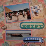 Easy Tips for Catchy Scrapbook Tittles Travel Scrapbook 8 Egypt Me And My Cricut