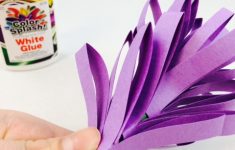 Easy To Make Paper Crafts Decorations From Patterned Paper And Cardstock Easy Paper Hyacinth Flowers Ss Blog