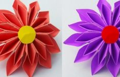 Easy To Make Paper Crafts Decorations From Patterned Paper And Cardstock Ideas How To Make Paper Flower Diy Easy Paper Crafts And