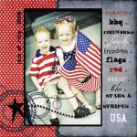 Family Scrapbook Layouts Ideas Fourth Of July Digital Scrapbooking Pages The Crafting Chicks
