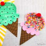 Fun Crafts To Do With Paper Cute Paper Plate Ice Cream Craft fun crafts to do with paper|getfuncraft.com