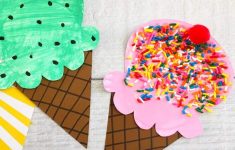 Fun Crafts To Do With Paper Cute Paper Plate Ice Cream Craft fun crafts to do with paper|getfuncraft.com