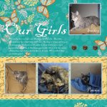 Girl Scrapbook Layouts Ideas Krafting Kreations Our Girls Scrapbook Page