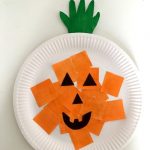 Halloween Crafts With Paper Adorable Halloween Paper Plate Craft For Kids halloween crafts with paper|getfuncraft.com