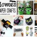 Halloween Crafts With Paper Halloween Paper Craft Ideas halloween crafts with paper|getfuncraft.com