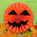 Halloween Crafts With Paper Halloween Pumpkin Craft For Kids halloween crafts with paper|getfuncraft.com