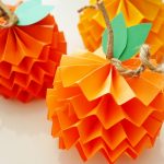 Halloween Crafts With Paper Paper Pumpkins 25 Halloween Crafts For Kids Nobiggie halloween crafts with paper|getfuncraft.com
