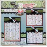 Here Family Scrapbook Ideas to Inspire You Blj Graves Studio One Big Happy Family Scrapbook Page Layout