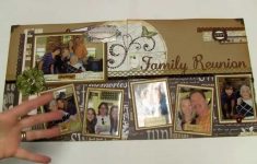 Here Family Scrapbook Ideas to Inspire You Power Scrapbooking Layouts Video 8 Family And Travel 12x24 Pages Using Page Maps