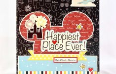 Here Scrapbook Ideas for Beginners – Check Them Out Disney Like Scrapbook Album Diy Kit Or Premade Vacation Mouse Theme Park Castle Princess Characters Orlando California