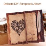 Here Scrapbook Ideas for Beginners – Check Them Out Vintage Style Accordion Foldable Album Diy Photos Scrapbook Handmade Creative Crafts