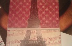 How to Choose a Good Scrapbook Paper Canvas Jennifer Truetts Eiffel Tower Collage