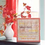 How to Crafts with Scrapbook Paper for Creating Beautiful Decoration at Your Home Easy Fall Season Sign Made In Three Steps Mod Podge Rocks